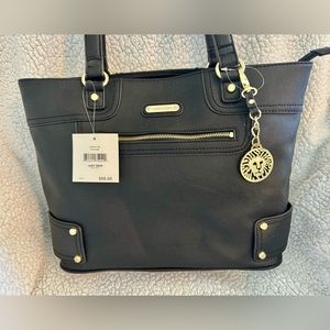 Anne Klein Black Tote/Purse. NWT